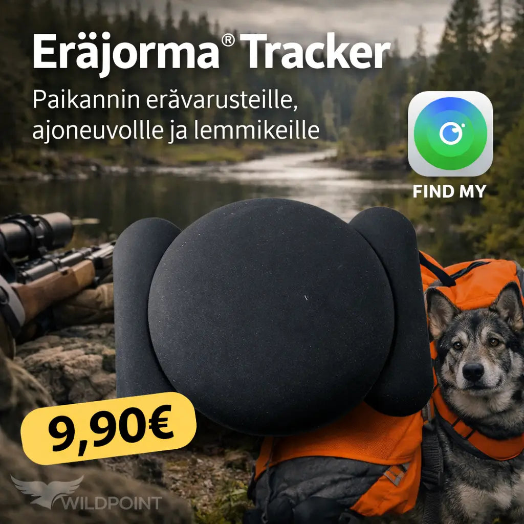 Eräjorma® tracker – paikannin vain 9,90 €
