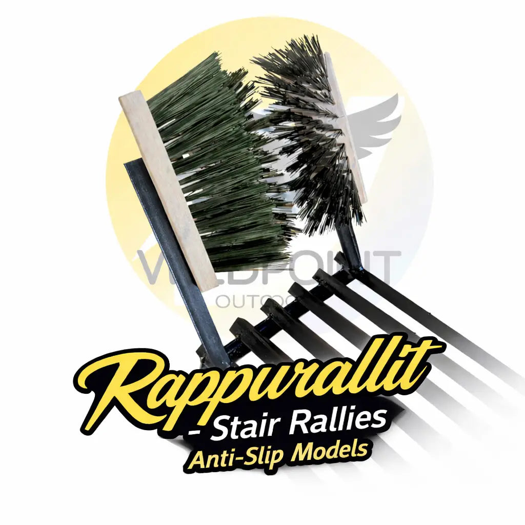 Stair rallies anti slip models Rappurallit liukuesteellä vain Wildpointista