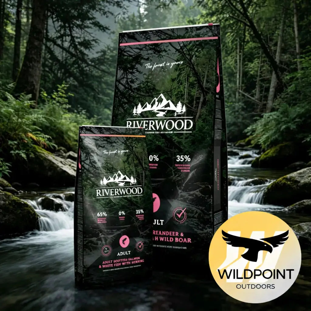 Riverwood koiranruoat ovat viljattomia ja perunattomia täysravintovalmisteita
