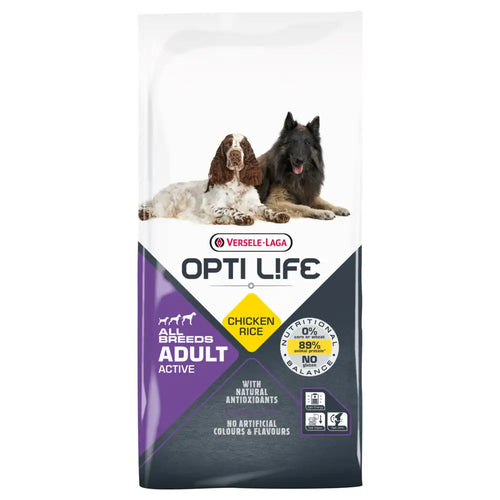 12,5 kg opti life adult active all breeds - wildpoint retkeilyvarusteet verkkokaupasta 64,90 €