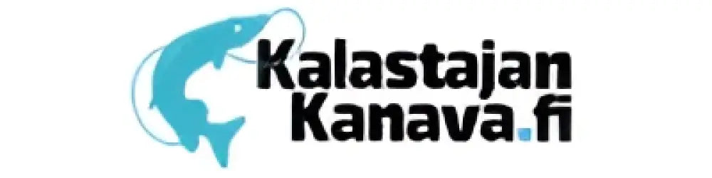 Sininen kalastajan kanava logo kalastajan kanava fi tekstin kanssa aapo 2 0 ahvenvapa 208cm 5 18g tuotteessa