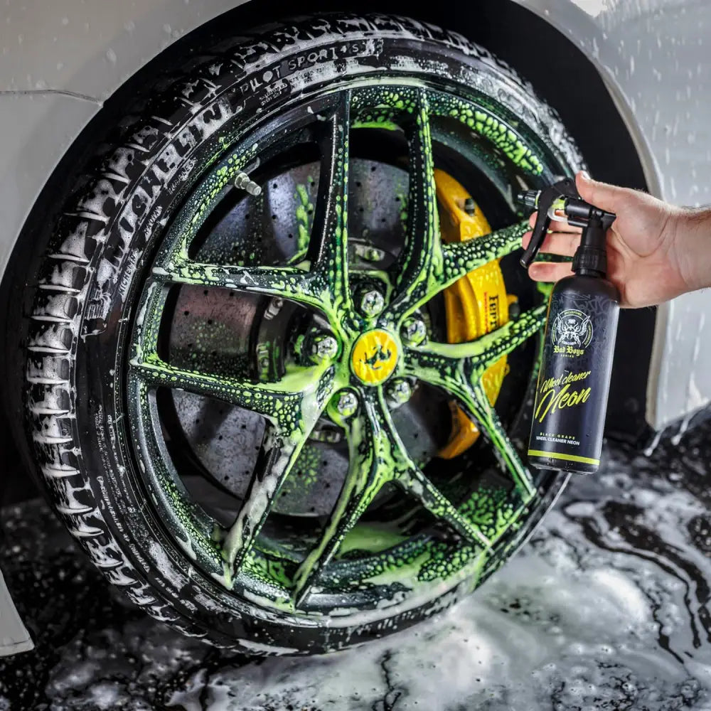 Badboys wheel cleaner neon 150ml - retkeilyvarusteet verkkokaupasta 4,99 €