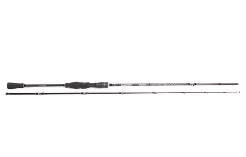 Blacksox bsx 602m casting hyrräkelavapa black and silver wildpoint outdoors fishing rod with textured grip