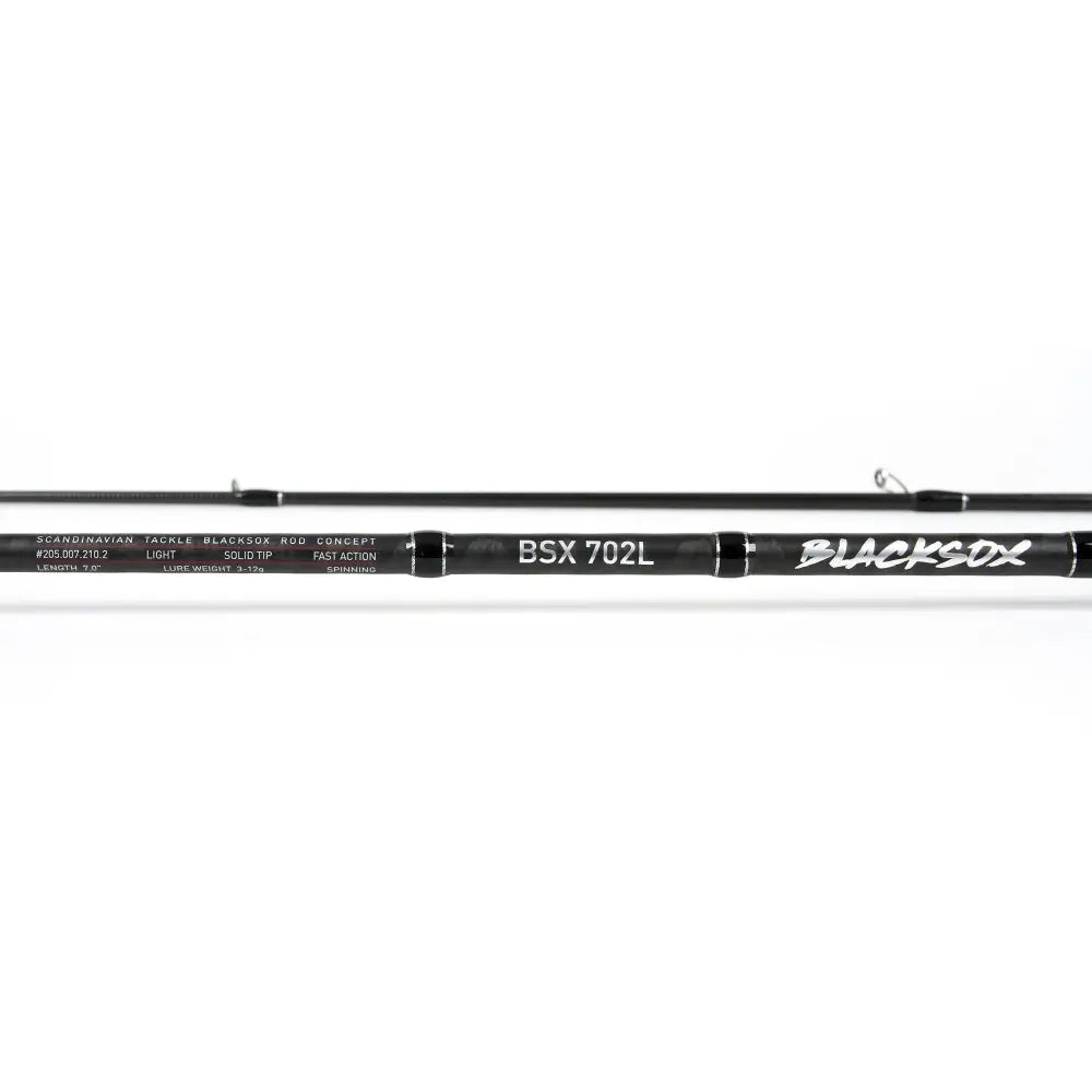 Blacksox bsx 702l avokelavapa mustalla viimeistelyllä ja valkoisella brändäyksellä