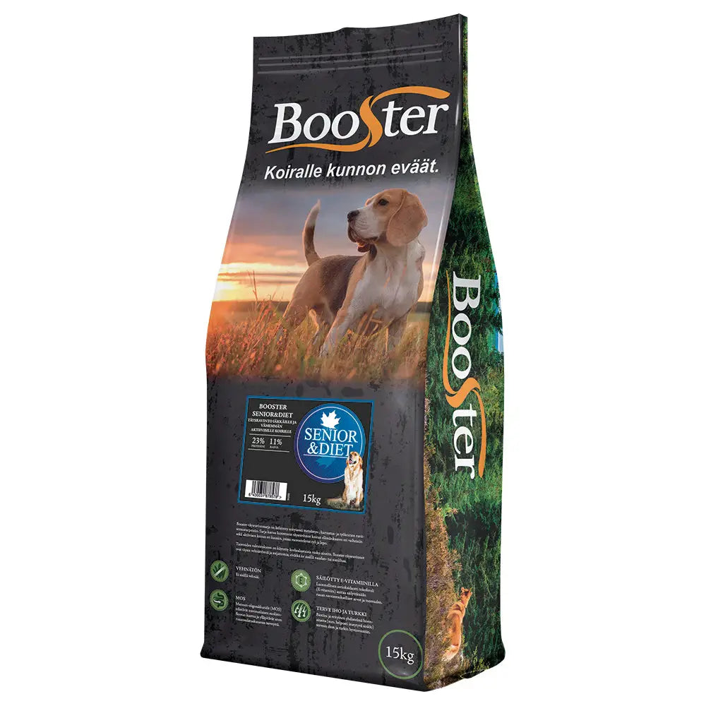 Booster senior & diet - 15kg - wildpoint outdoors retkeilyvarusteet verkkokaupasta 49,90 €