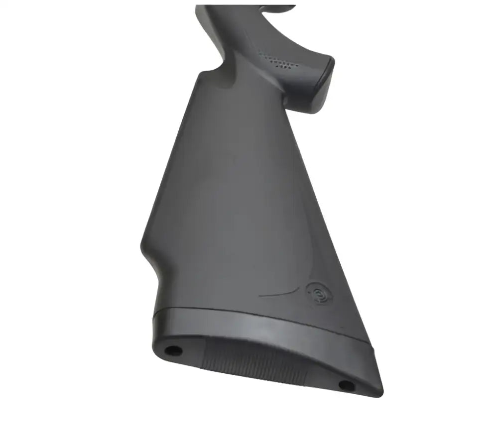 Musta polymerinen ergonomisesti muotoiltu ja matta viimeistelty kaksoistäyttöinen Crosman Fury NP 4.5mm ilmakivääri