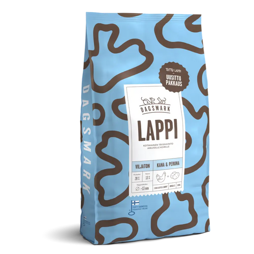 Dagsmark lappi viljaton kana-peruna 10 kg - koiran kuivaruoka retkeilyvarusteet verkkokaupasta 45,90 €