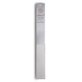 Silver dianova lapstone diamond sharpener double sided with textured abrasive surface and engraved branding