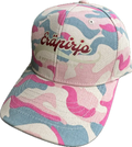 Eräpirjo Camo Baseball-lippis vaaleanpunaisella maastokuviolla