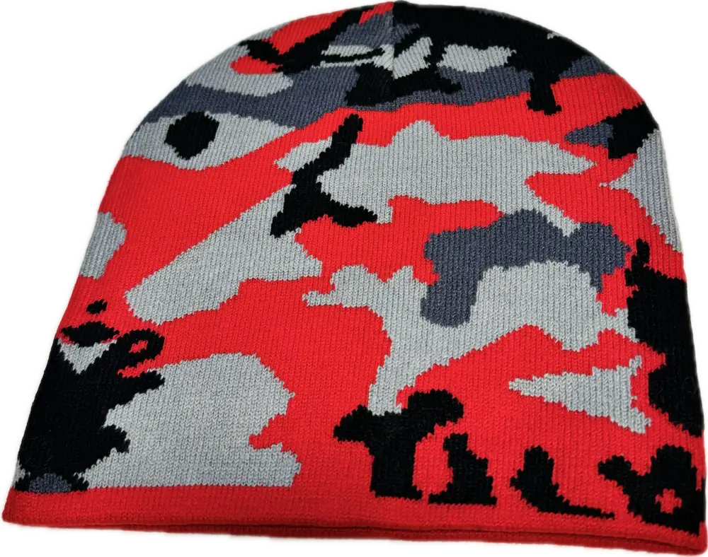Eräpirjo maastokuvioitu liekkipipo neulottu - outlet poisto - beanie maastokuvioitu naisille retkeilyvarusteet