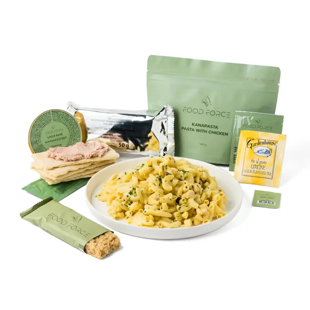 Food force kanapasta mre ateriapaketti - wildpoint retkeilyvarusteet verkkokaupasta 9,90 €