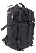 Haghus tactical reppu 35l musta taktinen reppu useilla vetoketjullisilla lokerolla ja säädettävillä remmeillä