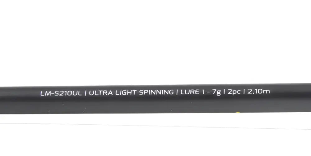 La moustique lm-s 210sul avokelavapa mustalla lm-s210ul ultra kevyellä 7g heittopainolla ja 2 10m pituudella