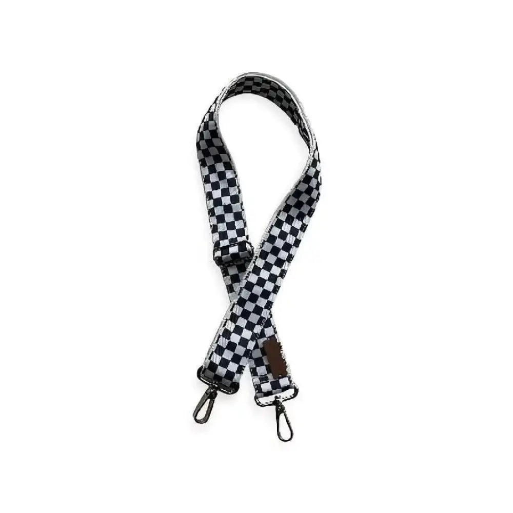 Laukun olkahihna - valkoinen - ruutulippu / iso - wildpoint outdoors retkeilyvarusteet verkkokaupasta 22,90 €
