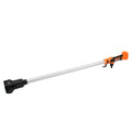 Robota dc-sp18v akkusauvapumppu runko orange ja musta johdoton trimmeri hopeisella metallivarrella