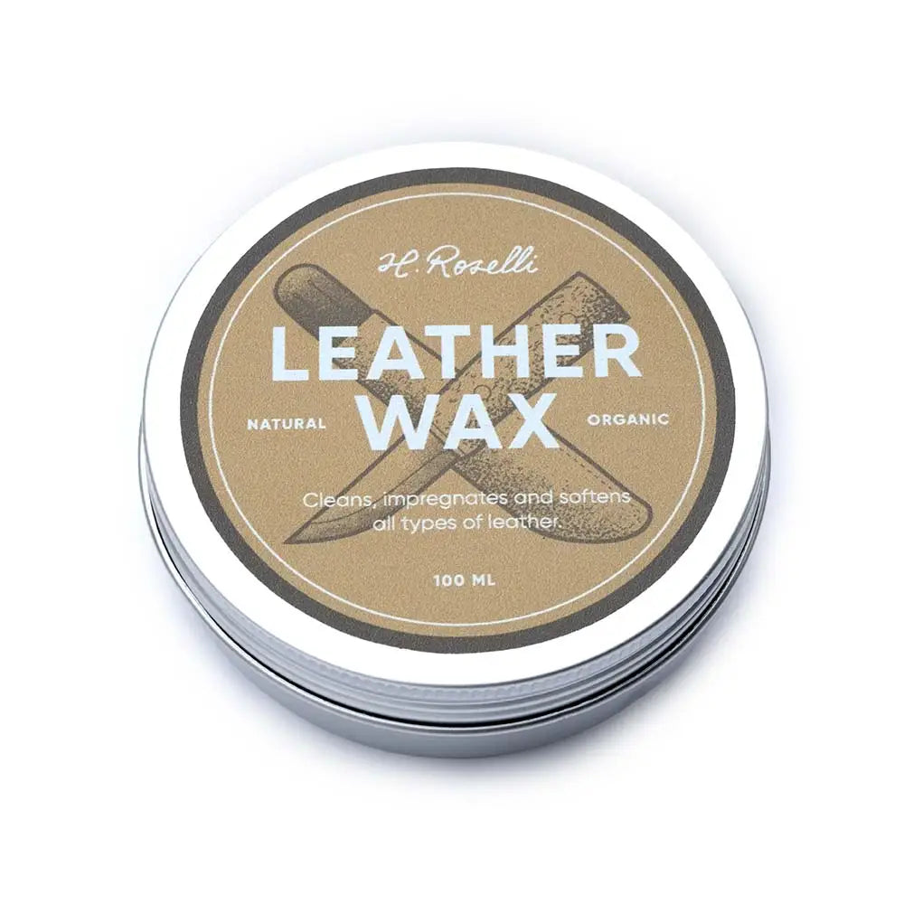 H. roselli leather wax impregnation - ruskea nahka-ainetiiviste suojaamiseen ja hoitoon