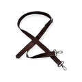 Ruskea nahkainen olkahihna - hopea - wildpoint outdoors retkeilyvarusteet verkkokaupasta 34,90 €