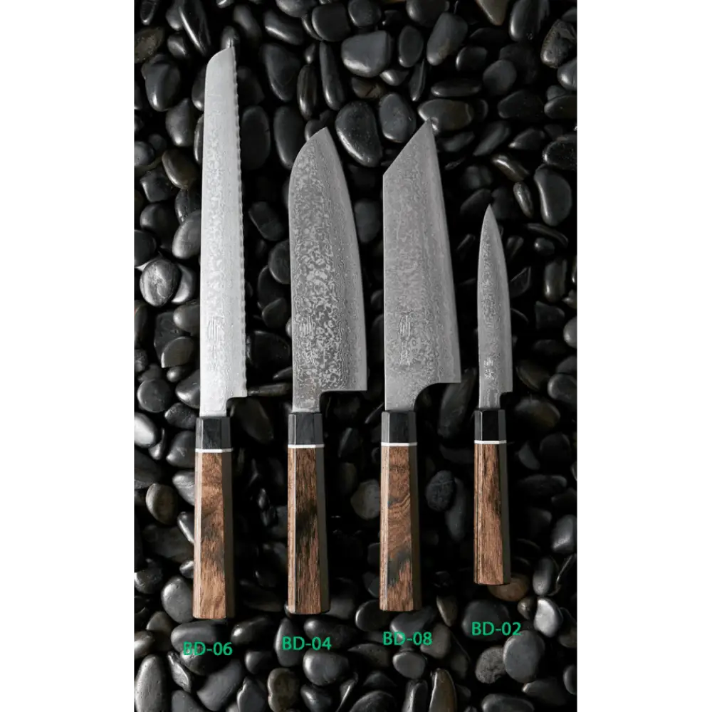 Suncraft senzo damascus black kiritsukeveitsi 16,5 cm - veitset retkeilyvarusteet verkkokaupasta 175 €