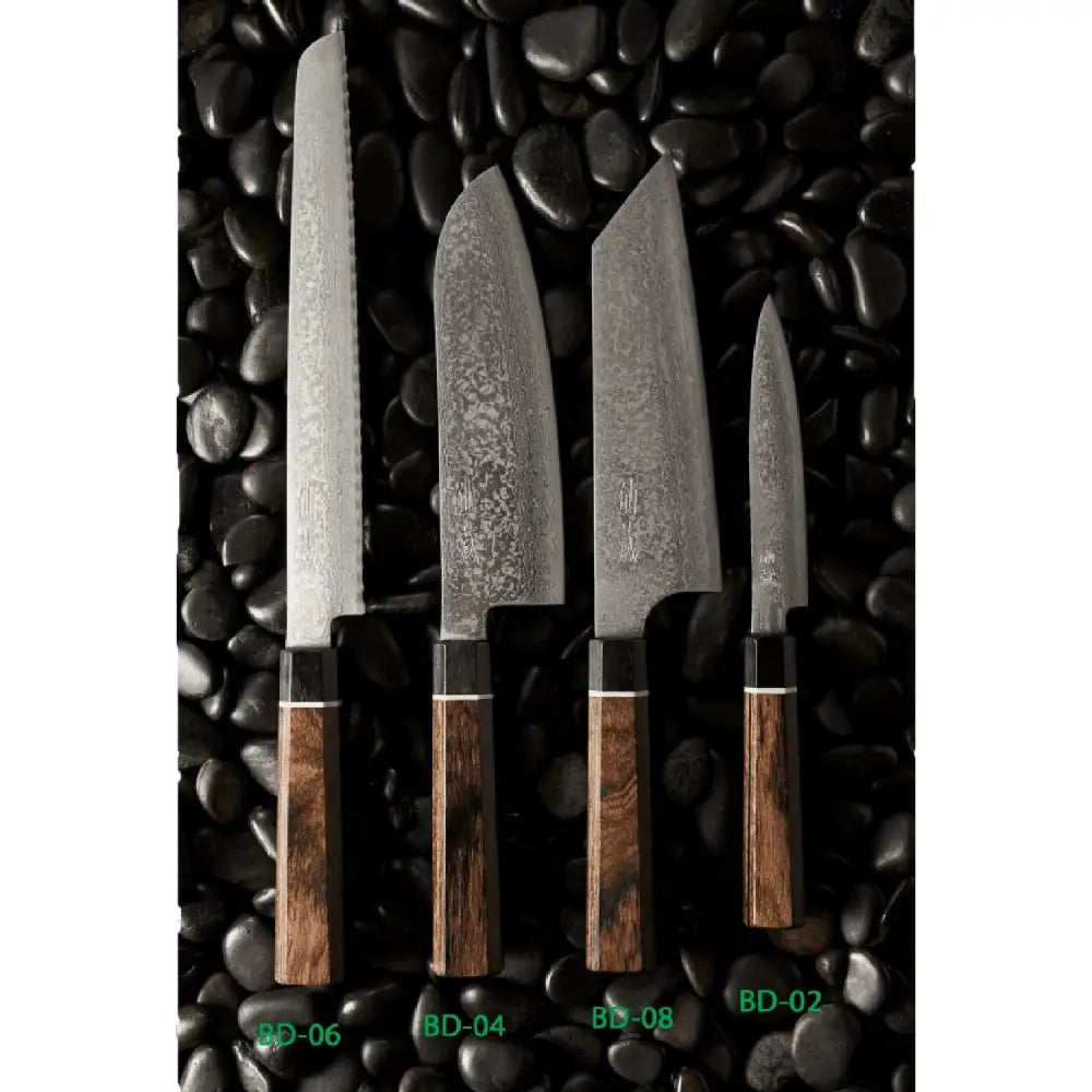 Suncraft senzo damascus black santoku 17 cm - made in japan retkeilyvarusteet verkkokaupasta 170 €