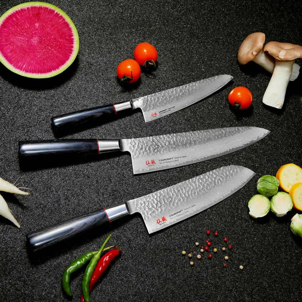 Suncraft senzo damascus classic kokkiveitsi 20 cm - veitset retkeilyvarusteet verkkokaupasta 165 €