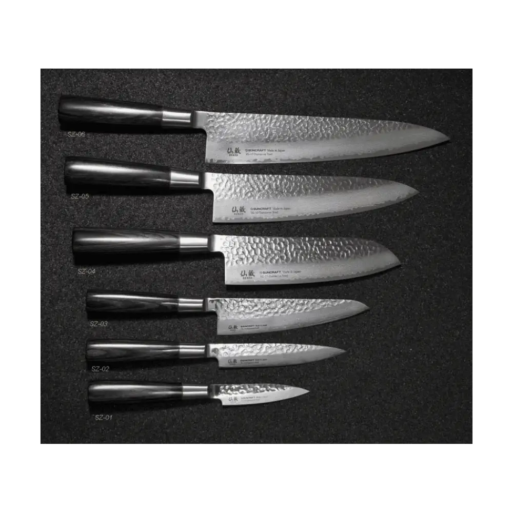 Suncraft senzo damascus classic kuorimaveitsi 8 cm - veitset retkeilyvarusteet verkkokaupasta 97 €