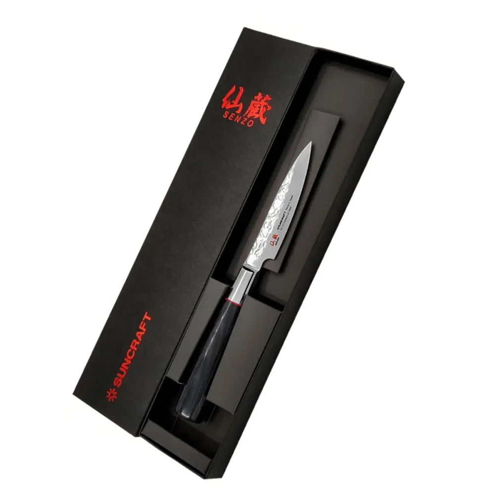 Suncraft senzo damascus classic kuorimaveitsi 8 cm - veitset retkeilyvarusteet verkkokaupasta 97 €