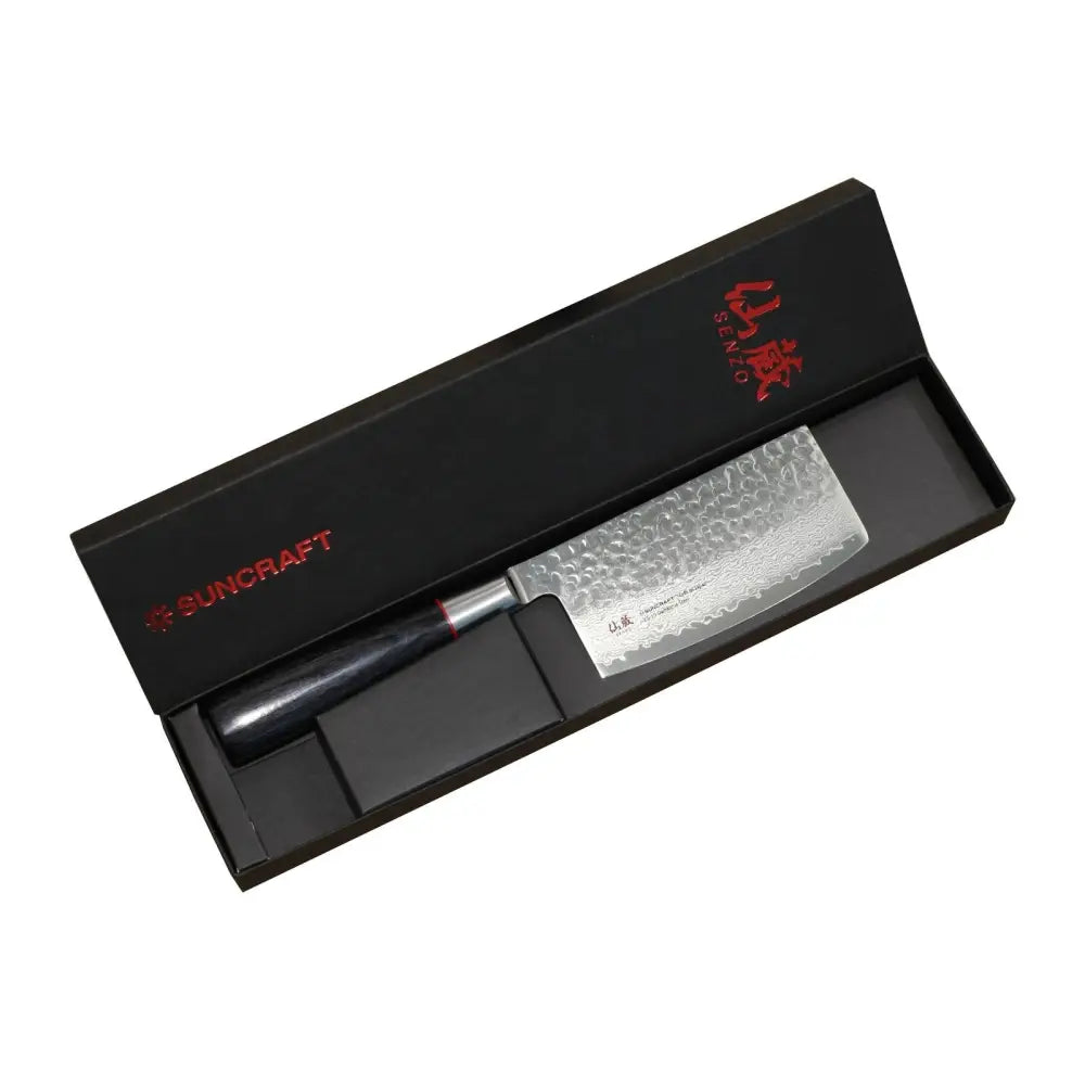 Suncraft senzo damascus classic mini nakiri 10 cm - made in japan retkeilyvarusteet verkkokaupasta 129 €