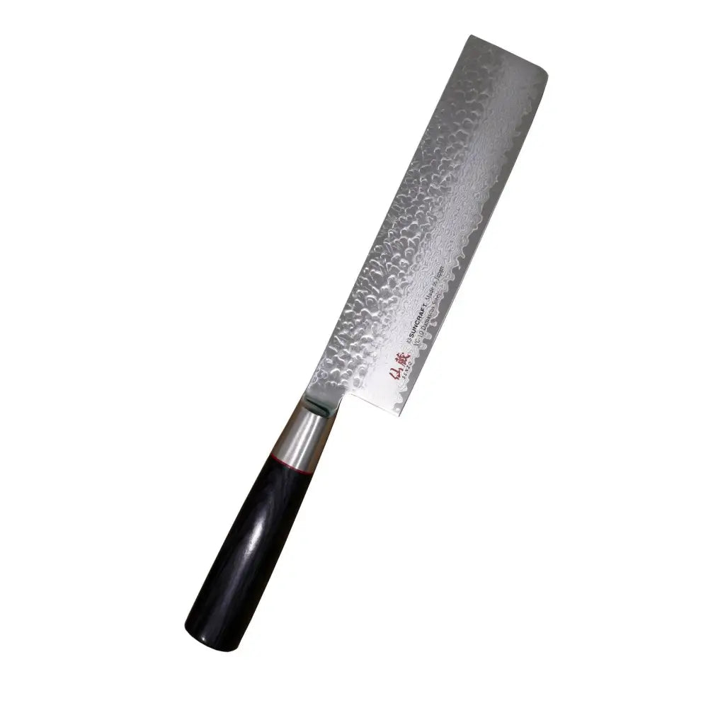 Suncraft senzo damascus classic nakiri 16,7 cm - made in japan retkeilyvarusteet verkkokaupasta 169 €