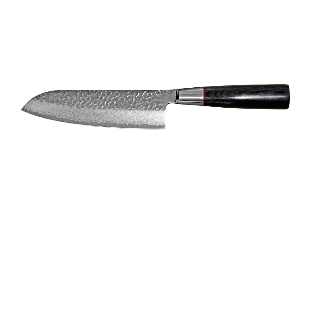 Suncraft senzo damascus santoku-veitsi 16,7 cm japanilainen laatuterä - made in japan retkeilyvarusteet verkkokaupasta