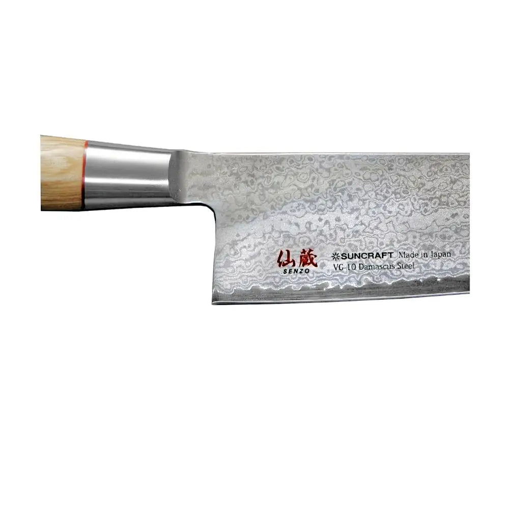 Suncraft senzo damascus twisted octagon kokkiveitsi 24 cm - veitset retkeilyvarusteet verkkokaupasta 230 €