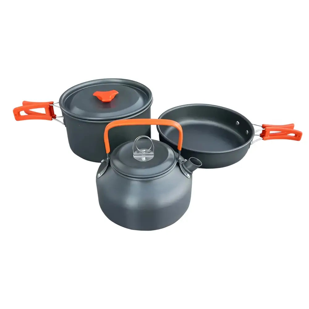 Tekson adventure retkikeittoastiasto 3 osaa - retkeilyvarusteet verkkokaupasta 29,90 €