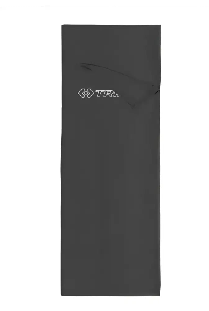 Musta trimm thermal f makuupussinsuoja jossa hillitty valkoinen logo ylävasemmassa kulmassa