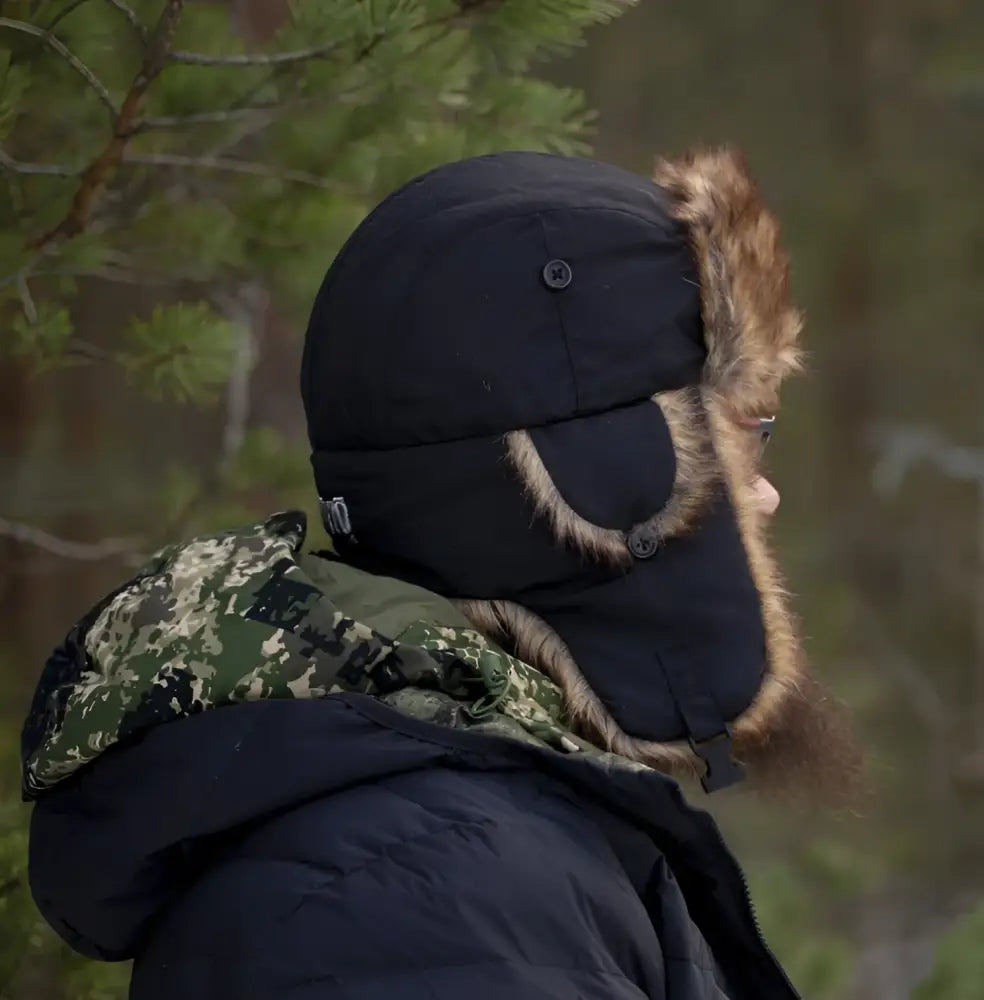 Väinö furtech karvahattu harmaa kolme kokoa - retkeilyvarusteet verkkokaupasta