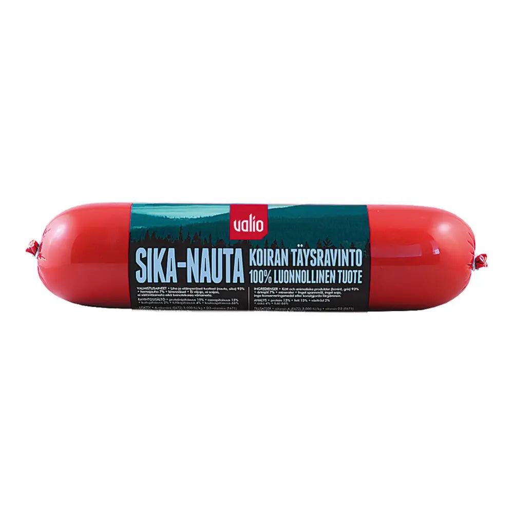 Valio koiran liha-ateria sika-nauta 800 g - wildpoint retkeilyvarusteet verkkokaupasta 2,90 €