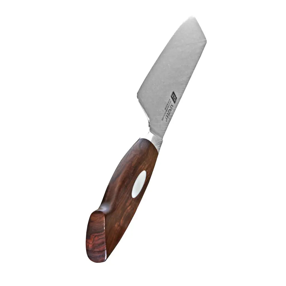 Ammattimainen xinzuo jiang damascus nakiriveitsi 18 cm ruostumattomasta teräksestä tummalla puukahvalla