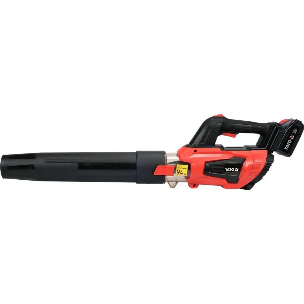 Yato akkulehtipuhallin 18v + 4.0 ah akku sarja - retkeilyvarusteet verkkokaupasta 115,95 €