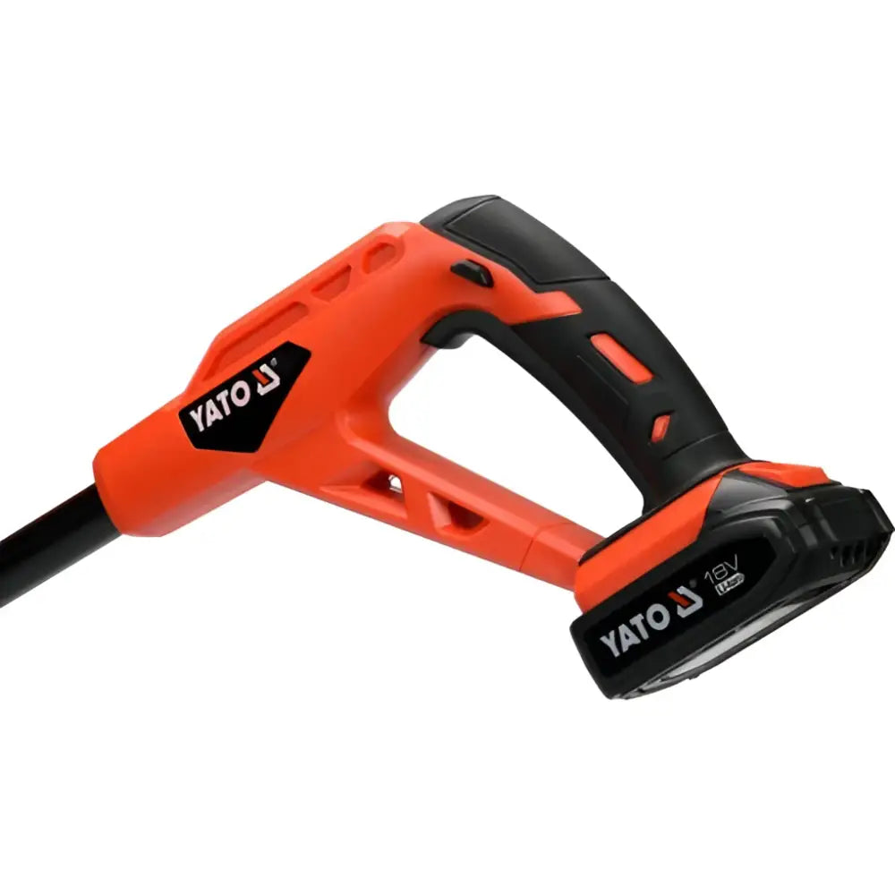 Yato akkutrimmeri 18v 108-137 cm + 2.0 ah akku ja laturi sarja - retkeilyvarusteet verkkokaupasta 109,95 €